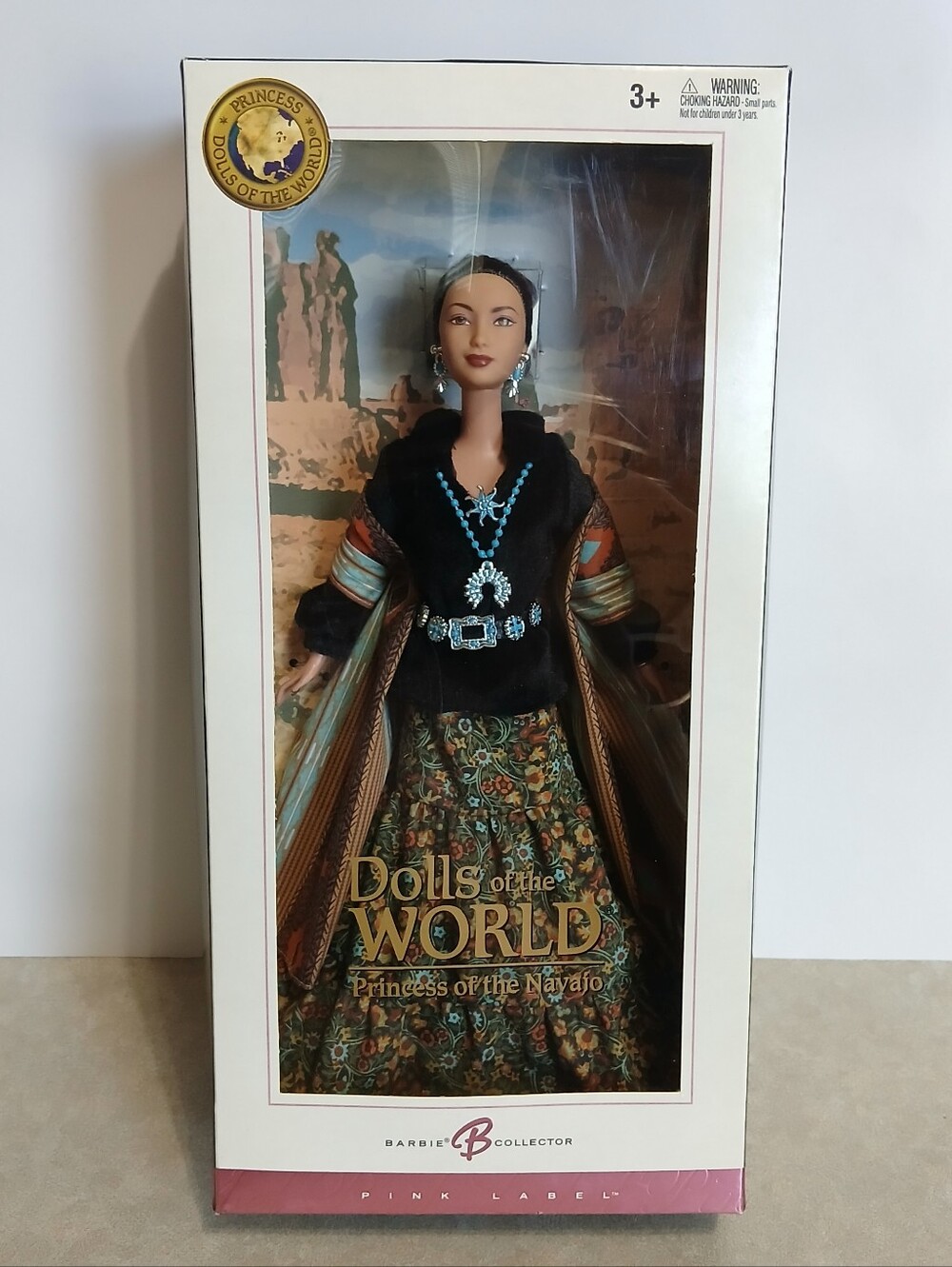 New! Barbie Dolls of the World 2004 Mattel Princess of the Navajo Collector